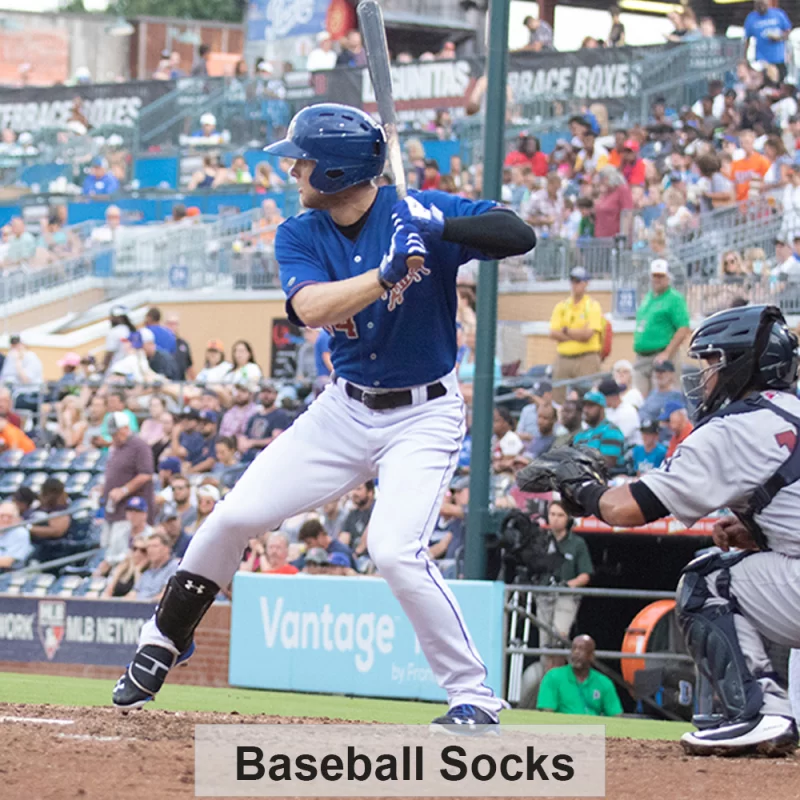 UOG (United One) Pro Baseball Socks – Muscle-Activating Athletic Socks with Arch Support, Boost Agility & Performance, for All Sports,Injury Prevention & Risk Reduction. Breathable, Made in the U.S.A. (Baseball)