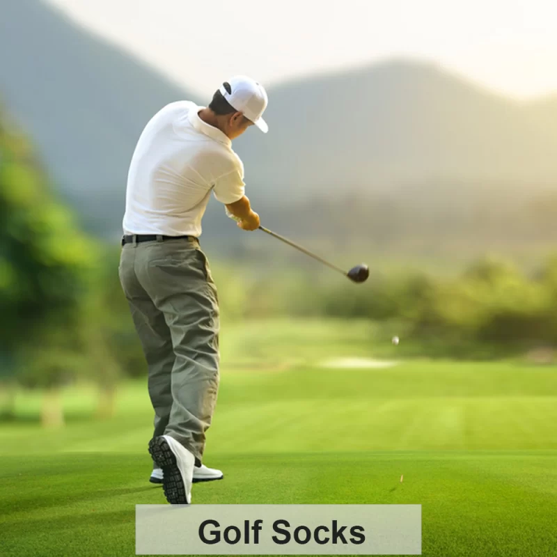 UOG (United One) Pro Golf Socks – Muscle-Activating Athletic Socks with Arch Support, Boost Agility & Performance,  Injury Prevention & Risk Reduction. All Sports, for Men & Women (Golf) Made in the U.S.A.