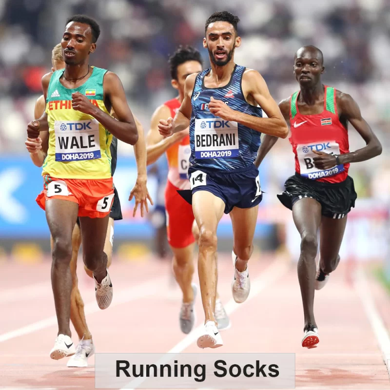 UOG (United One) Pro Running Socks – Muscle-Activating Socks for Endurance, Stability & Speed, Arch Support.  for Men & Women. (Running). Made in the U.S.A.