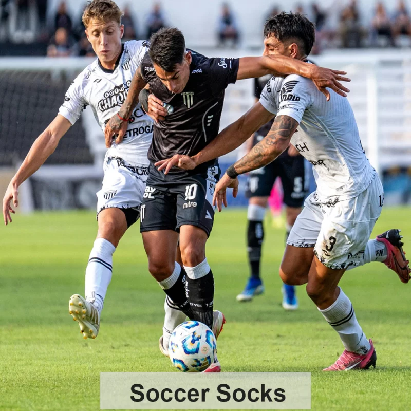 UOG (United One) Pro Soccer Socks – Muscle-Activating Athletic Socks with Arch Support, Boost Agility & Performance,Injury Prevention & Risk Reduction, All Sports for Men & Women, Breathable, Made in the U.S.A. (Scoccer)