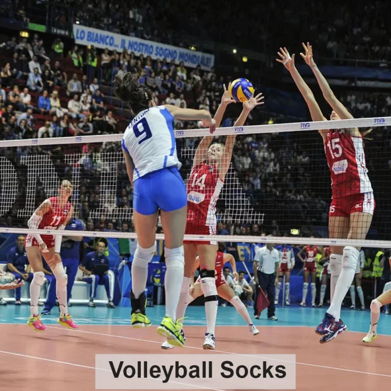 UOG (United One) Pro Volleyball Socks – Built for Jumping, Landing & Quick Moves. Muscle-Activating Arch Support, Injury Prevention & Risk Reduction. For Men & Women. (Volleyball) Made in the U.S.A.