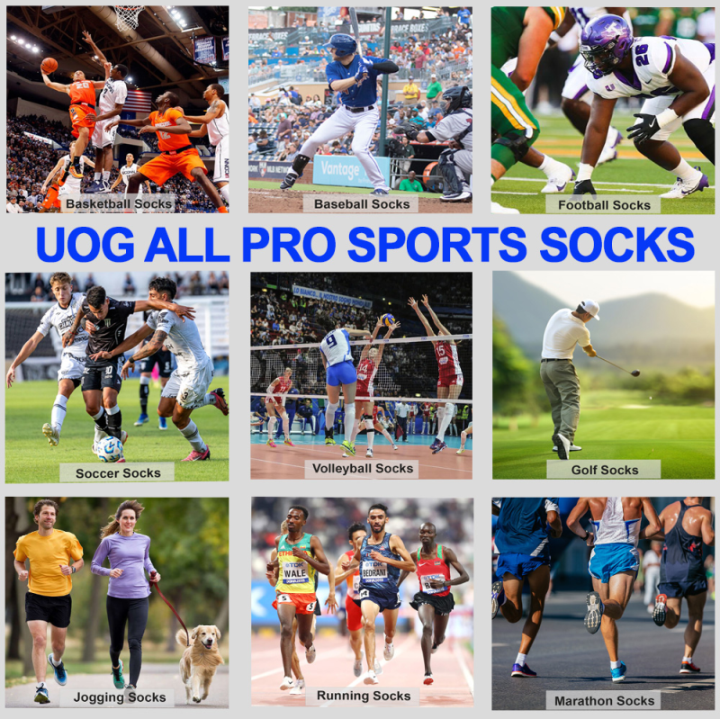 UOG(United One) 스포츠 양말. 5-in-All 웰니스 퍼포먼스 스포츠 양말 – CES 2026 세계 최초 수상! 근육 활성화 서포트, 발 지지 & 통증 완화, 혈액순환 서포트, 충격 흡수, 부상 위험 감소, 회복 편안함 & 스포츠 퍼포먼스 향상 | 발목 관절을 보호하고 주변 근육을 강화해 안정성을 높이고 올바른 신체 밸런스를 유지 | 부드럽고 통기성 좋은 착용감, 미국산