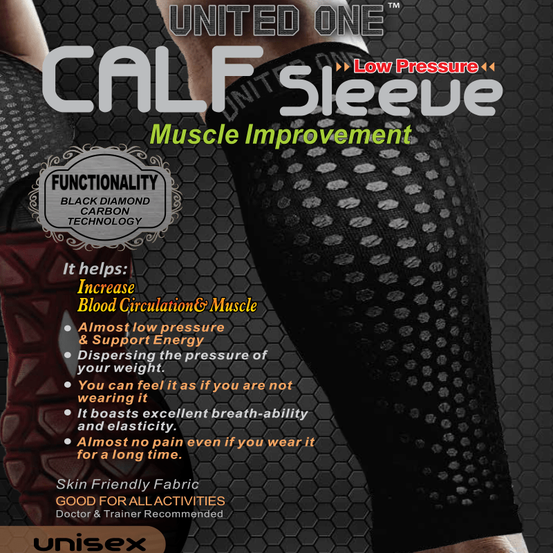 UOG (United One) 종아리 슬리브 - 5-in-All 웰니스 종아리 슬리브. CES 2026 세계 최초 수상작! 혈액 순환 증진 & 근육